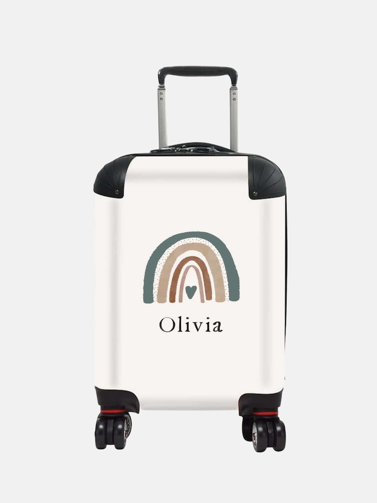 Personalised Rainbow Suitcase by Koko Blossom - Image 1 of 2