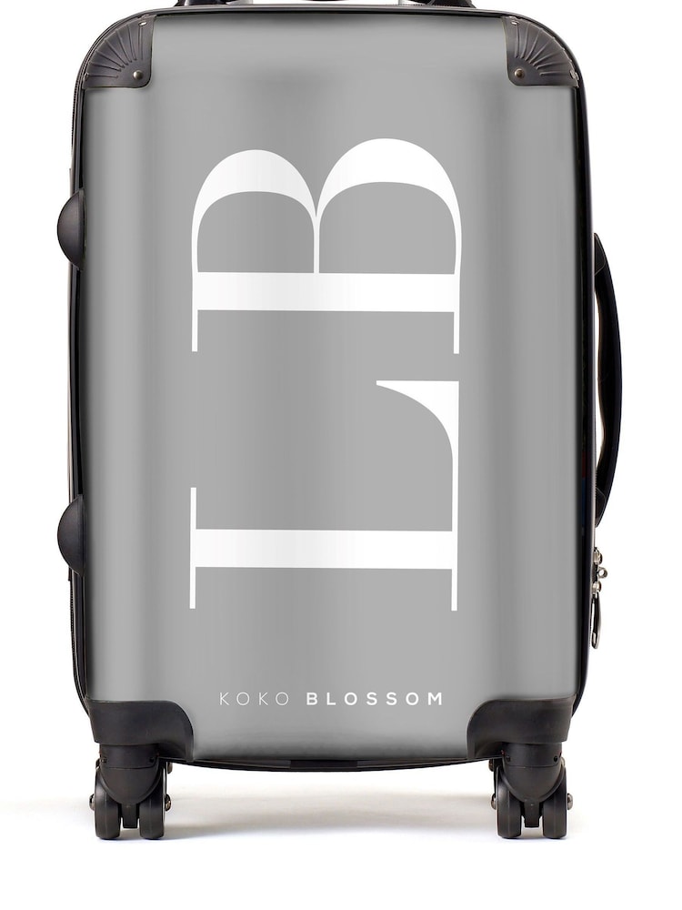 Large Personalised Initial Suitcase By Koko Blossom - Image 1 of 6
