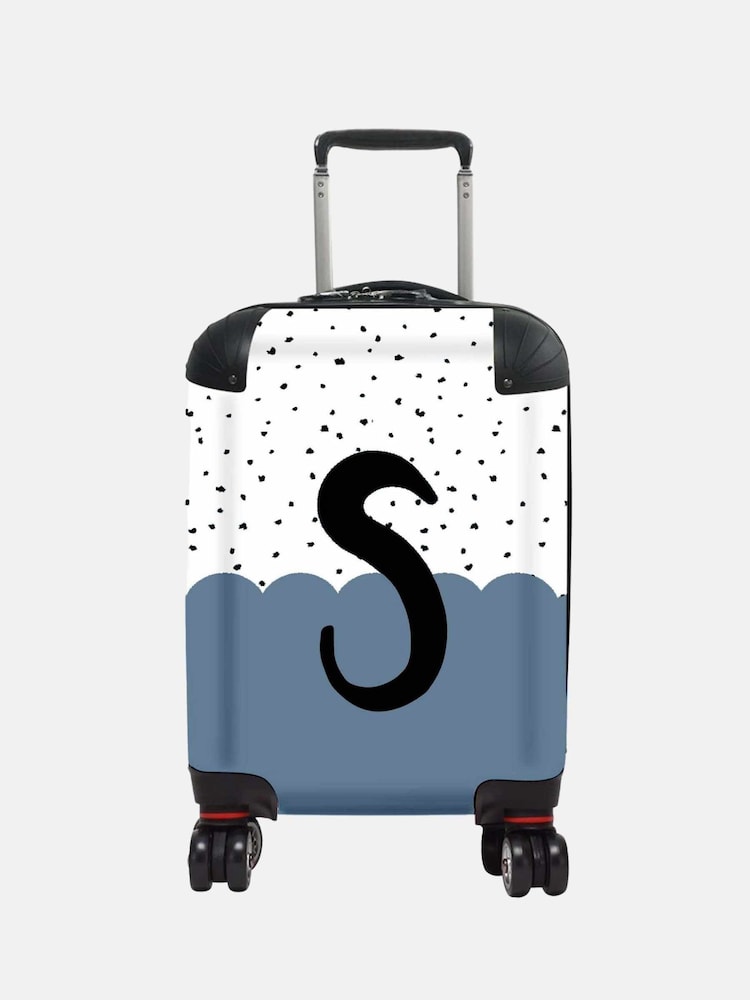 Personalised Dotty Initial Suitcase by Koko Blossom - Image 1 of 2