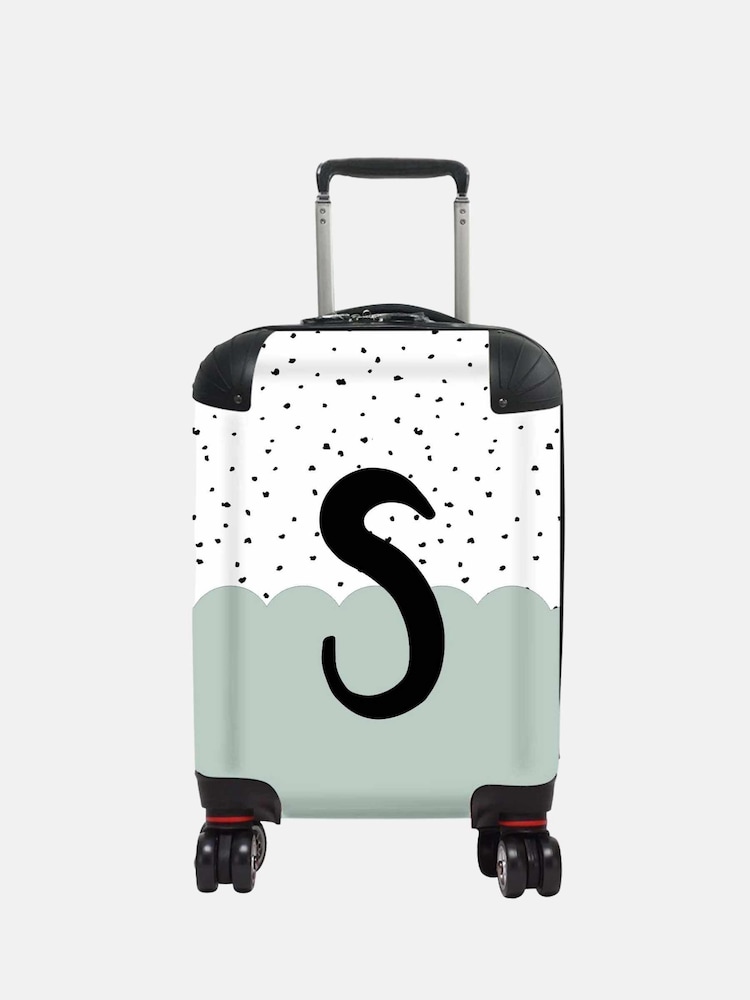 Personalised Dotty Initial Suitcase by Koko Blossom - Image 1 of 2