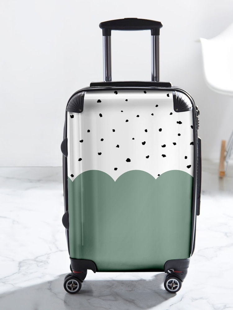 Personalised Dotty Initial Suitcase by Koko Blossom - Image 2 of 2 Personalised Dotty Initial Suitcase by Koko Blossom - Image 2 of 2