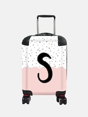 Personalised Dotty Initial Suitcase by Koko Blossom - Image 1 of 2