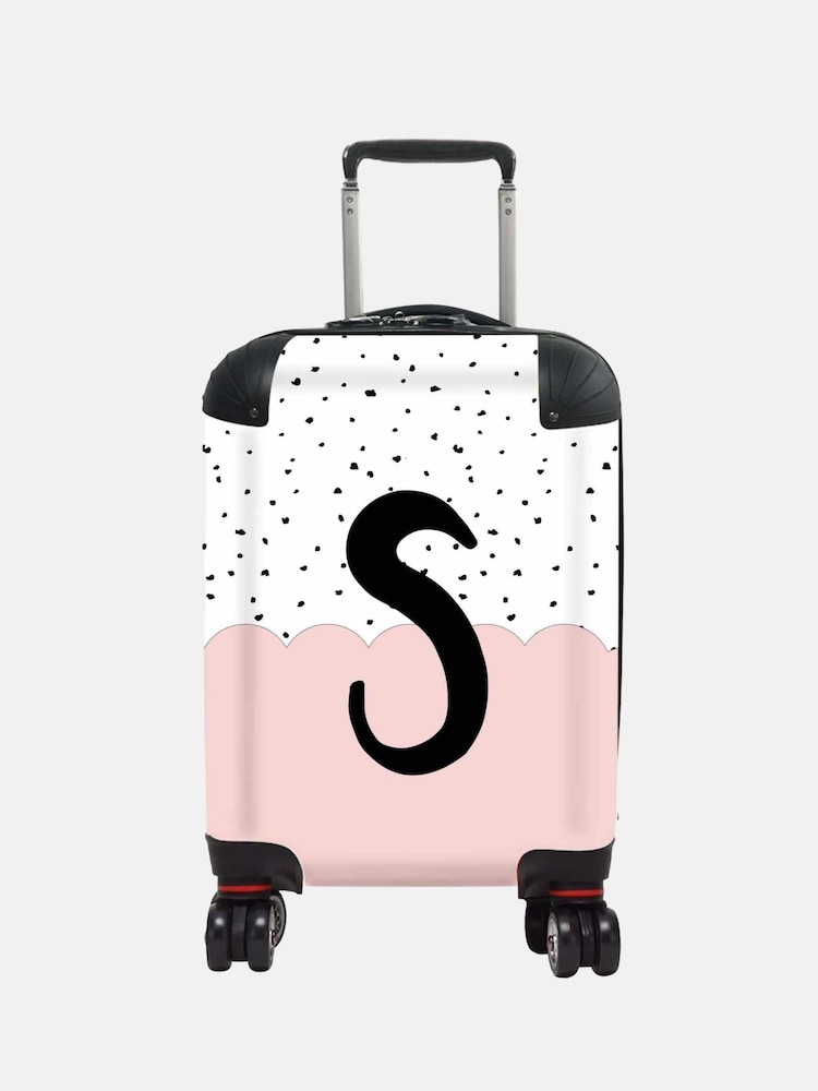 Personalised Dotty Initial Suitcase by Koko Blossom - Image 1 of 2
