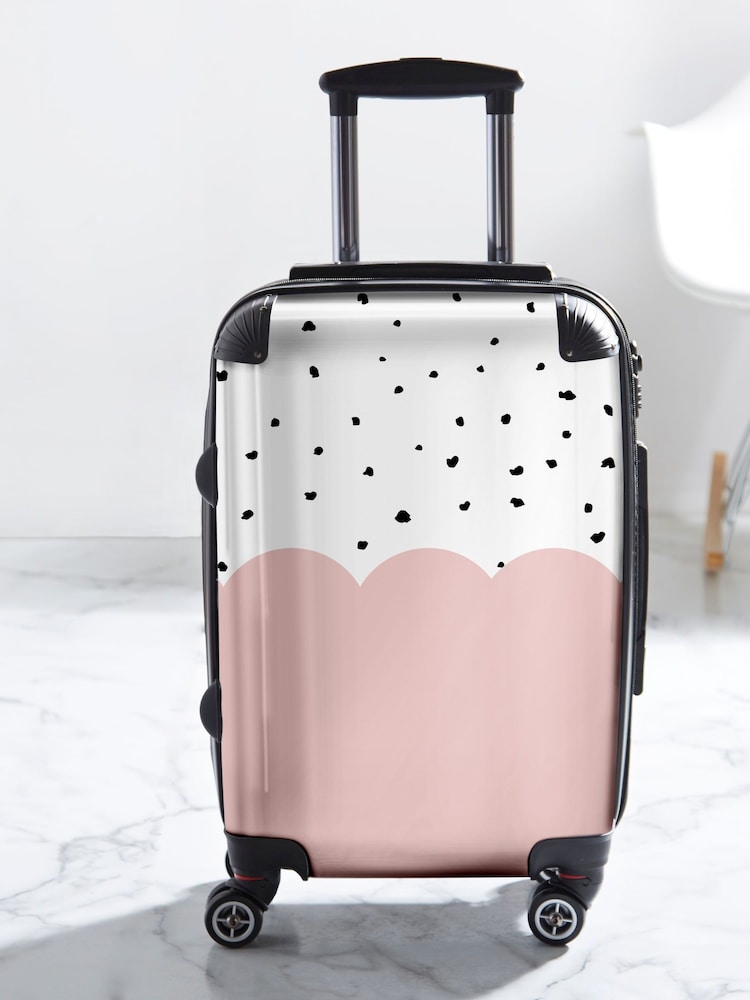 Personalised Dotty Initial Suitcase by Koko Blossom - Image 2 of 2