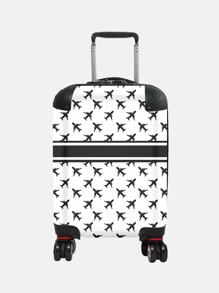 Personalised Aeroplane Suitcase by Koko Blossom - Image 2 of 2