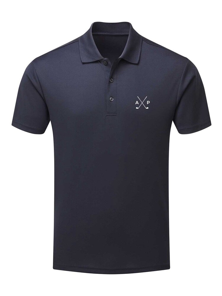 Personalised Golf Club 100% Cotton Polo Shirt by Koko Blossom - Image 1 of 1