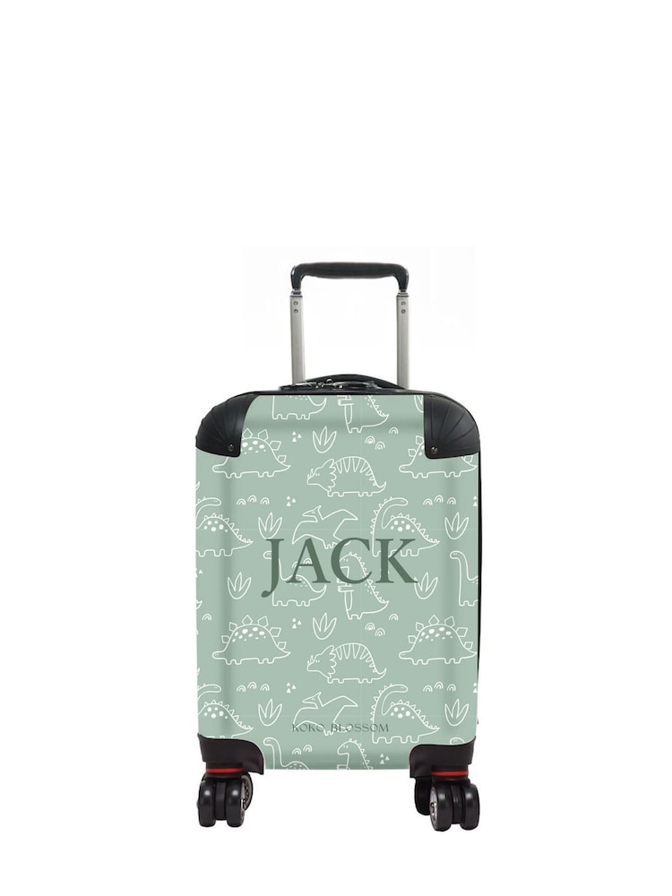 Personalised Dinosaur Suitcase by Koko Blossom - Image 1 of 2