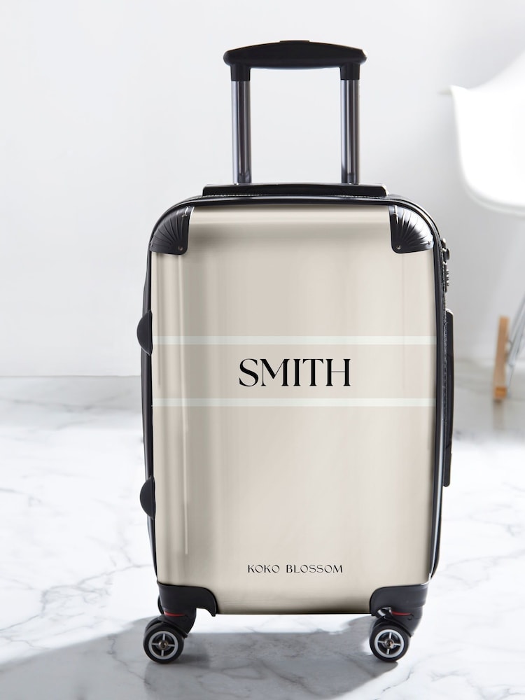 Personalised Vanilla Tanlines Suitcase by Koko Blossom - Image 1 of 2