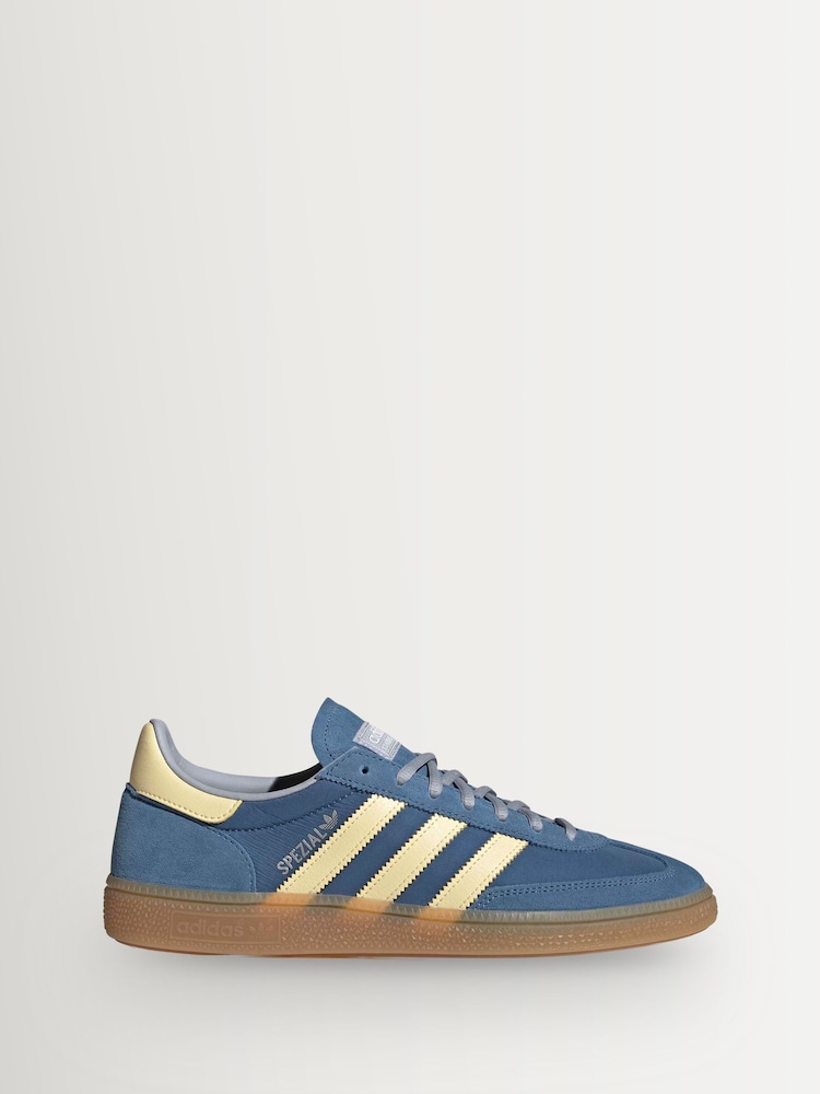 adidas Originals Blue Handball Spezial Trainers - Image 1 of 8 adidas Originals Blue Handball Spezial Trainers - Image 1 of 8