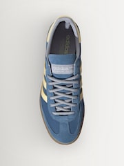 adidas Originals Blue Handball Spezial Trainers - Image 6 of 8