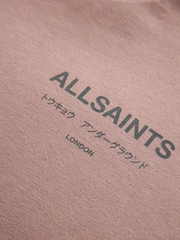 smALLSAINTS Pink Oversized Underground Crew Neck Cotton T-Shirt - Image 4 of 4