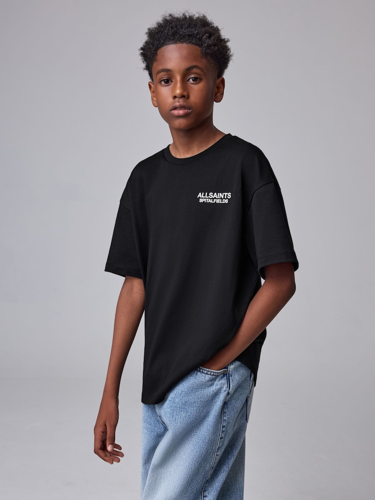 T-shirt oversize à col rond Shadow de smALLSAINTS - Image 2 sur 9