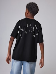 T-shirt oversize à col rond Shadow de smALLSAINTS - Image 4 sur 9