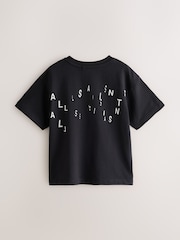 T-shirt oversize à col rond Shadow de smALLSAINTS - Image 7 sur 9