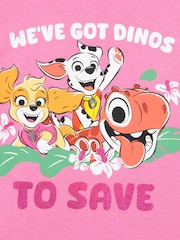Character Pink Paw Patrol Dinosaur T-Shirt - Image 3 of 10