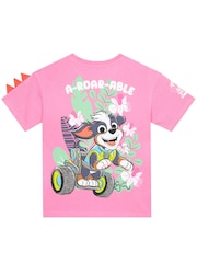 Character Pink Paw Patrol Dinosaur T-Shirt - Image 4 of 10