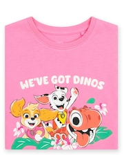 Character Pink Paw Patrol Dinosaur T-Shirt - Image 6 of 10