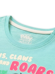 Character Blue Paw Patrol Dino Wilds Skye Short Sleeve Dress - Image 9 of 12