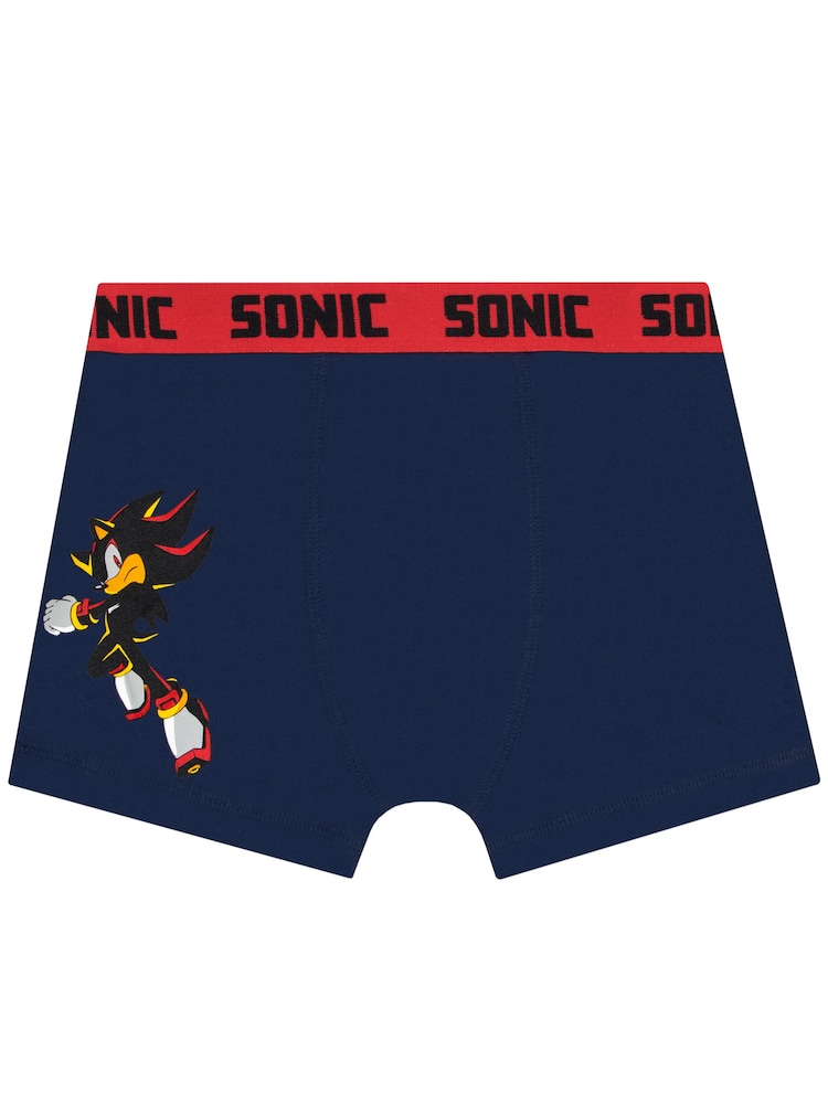 Character Sonic Shadow And Knuckles Underwear 3 Pack - Imagen 2 de 5