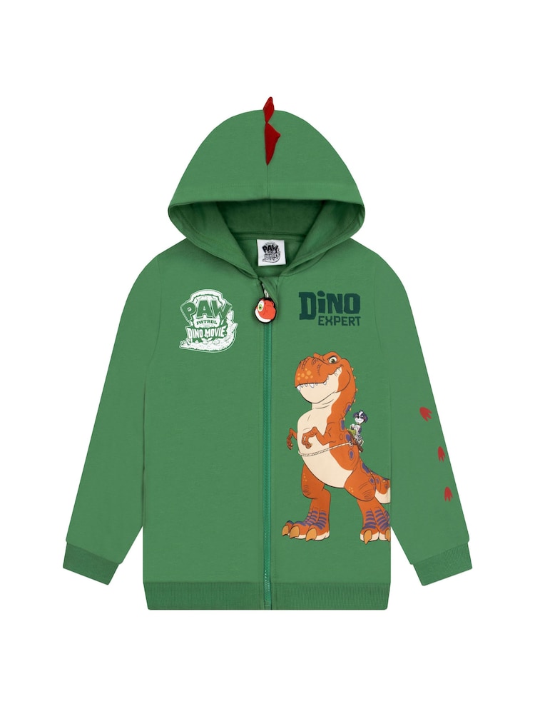 Character Green PAW Patrol Zip UP Hoodie With 3D Spines - Image 2 of 12 Character Green PAW Patrol Zip UP Hoodie With 3D Spines - Image 2 of 12