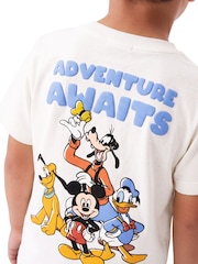 Character Blue Disney Mickey Mouse T-Shirt & Shorts Set - Image 3 of 11