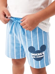 Character Blue Disney Mickey Mouse T-Shirt & Shorts Set - Image 5 of 11
