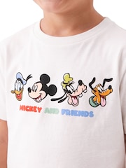 Character Blue Disney Mickey Mouse T-Shirt & Shorts Set - Image 6 of 11