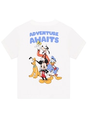 Character Blue Disney Mickey Mouse T-Shirt & Shorts Set - Image 8 of 11