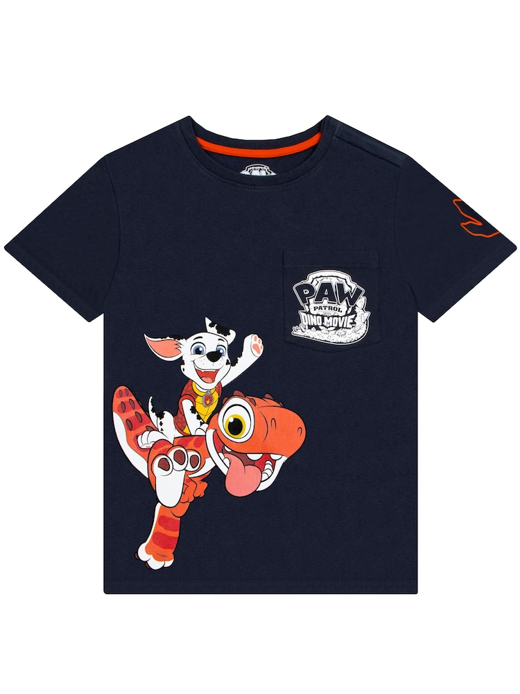 Character Black PAW Patrol Adaptive Dinosaur T-Shirt - Image 2 of 6 Character Black PAW Patrol Adaptive Dinosaur T-Shirt - Image 2 of 6