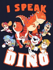 Character Black PAW Patrol Adaptive Dinosaur T-Shirt - Image 4 of 6
