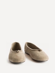Linzi Natural Robyn Ballet Flats - Image 3 of 5