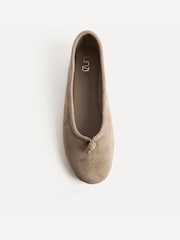 Linzi Natural Robyn Ballet Flats - Image 4 of 5