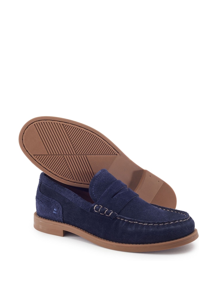 Moda in Pelle Blue Shoon Sizzy Supersoft Flexi Loafer - Image 4 of 4