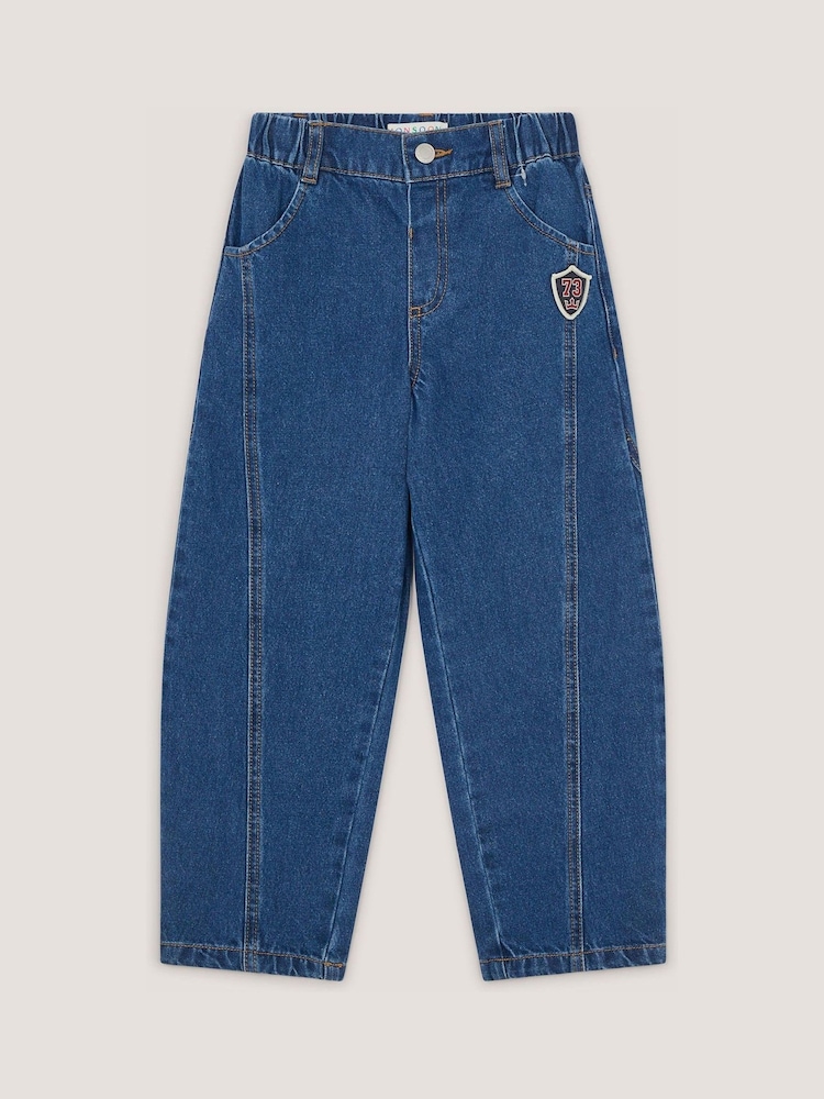 Monsoon Barrel Leg Jeans - Obraz 1 z 2 Monsoon Barrel Leg Jeans - Obraz 1 z 2