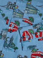 Monsoon Blue London Print Shirt - Image 2 of 2