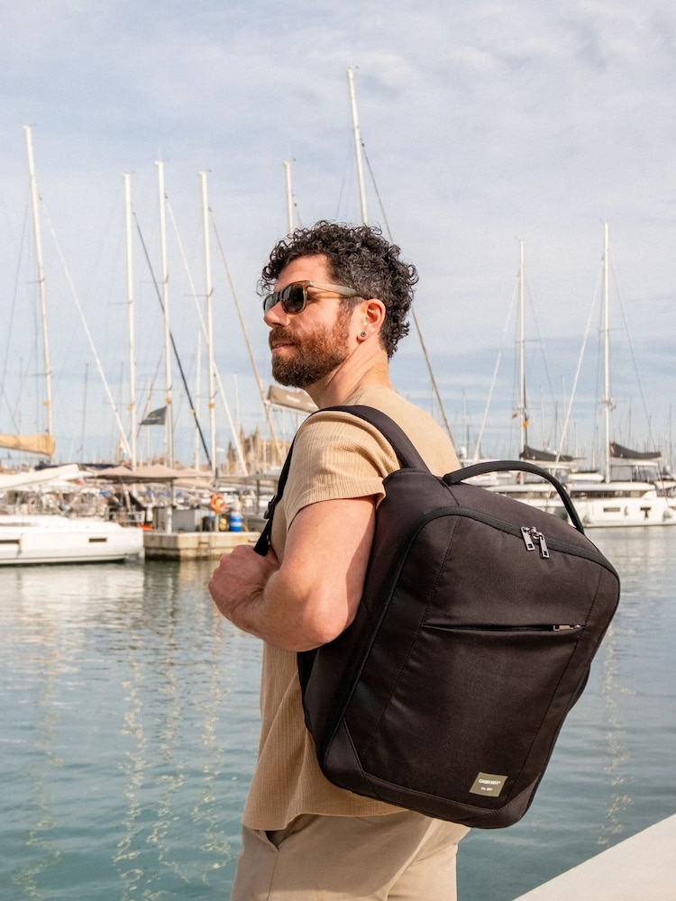 Cabin Max Black Manhattan Under Seat Backpack - Image 1 of 5 Cabin Max Black Manhattan Under Seat Backpack - Image 1 of 5