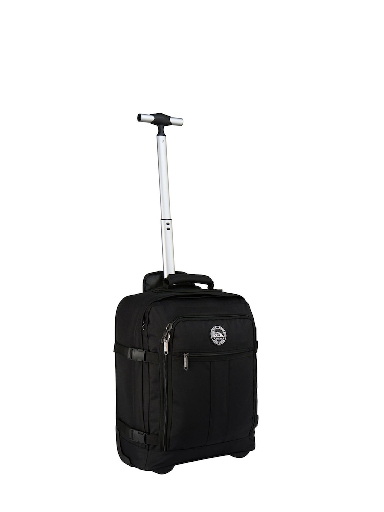 Cabin Max Black Metz 30L Trolley Luggage - Image 1 of 5 Cabin Max Black Metz 30L Trolley Luggage - Image 1 of 5
