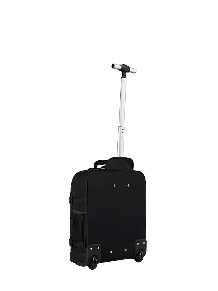 Cabin Max Black Metz 30L Trolley Luggage - Image 2 of 5 Cabin Max Black Metz 30L Trolley Luggage - Image 2 of 5