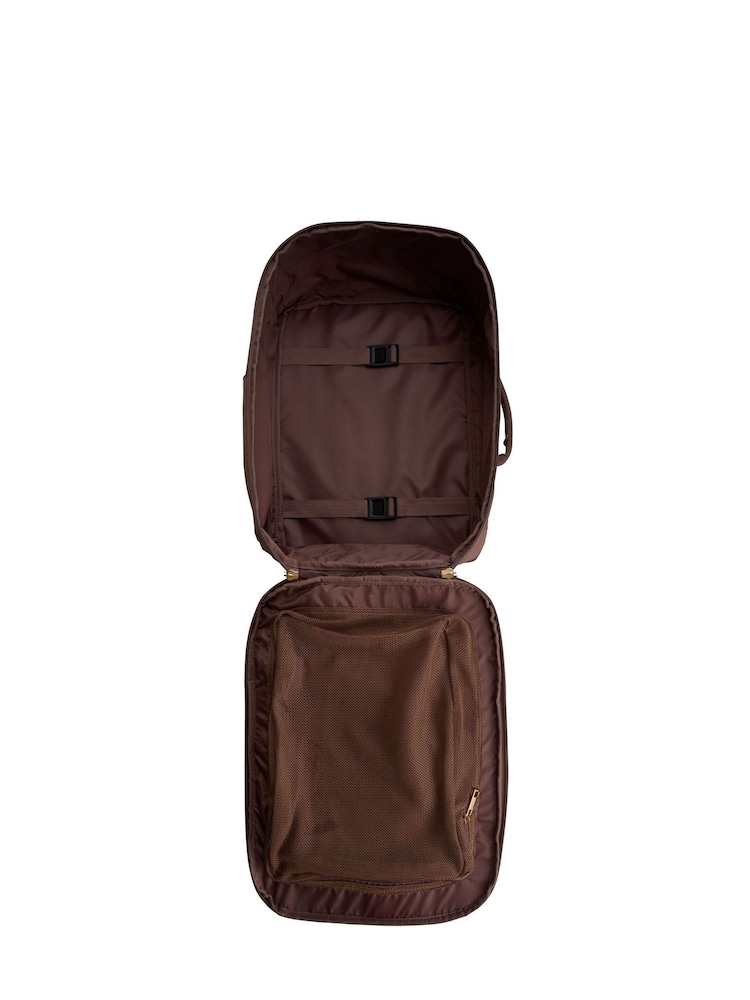 Cabin Max Brown Manhattan Under Seat Backpack - Image 5 of 5 Cabin Max Brown Manhattan Under Seat Backpack - Image 5 of 5