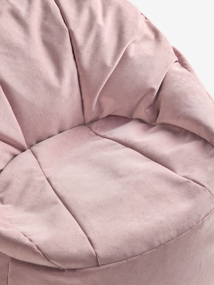 Heritage Velvet Beanbag - صورة 1 من 2