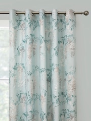 Dreams & Drapes Wisteria 100% Cotton Pair of Eyelet Curtains - Imagem 1 de 3