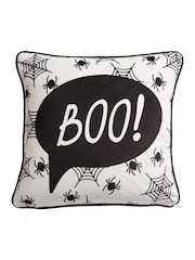 Bedlam Black Boo Velvet Filled Cushion - Image 4 of 4