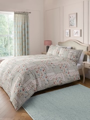 Dreams & Drapes Lorena Patchwork Easy Care Duvet Cover Set - Изображение 3 из 5