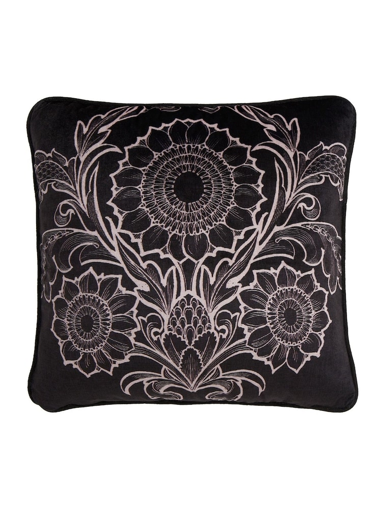 Бархатная подушка Laurence Llewelyn-Bowen Romilly - Изображение 4 из 4