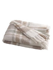 Appletree Natural Verbier Faux Mohair Bedspread - Image 2 of 3