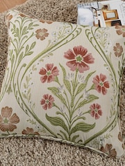 Curtina Natural Estelle Woven Filled Cushion - Image 1 of 3