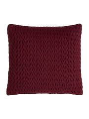 Laurence Llewelyn-Bowen Wine Amory Velvet Filled Cushion - Image 2 of 3