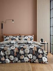 Fusion Black Yasmin Easycare Duvet Cover Set - Image 1 of 4