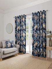 Подушка из 100% хлопка с принтом Dreams & Drapes Wisteria - Изображение 1 из 3