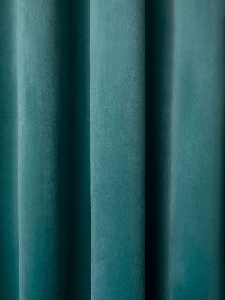 Laurence Llewelyn-Bowen Montrose Velvet Blackout Thermal Eyelet Curtains - Imagem 3 de 3